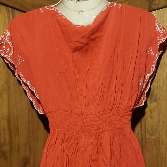 Forever 21 red blouse - Picture 3 of 5